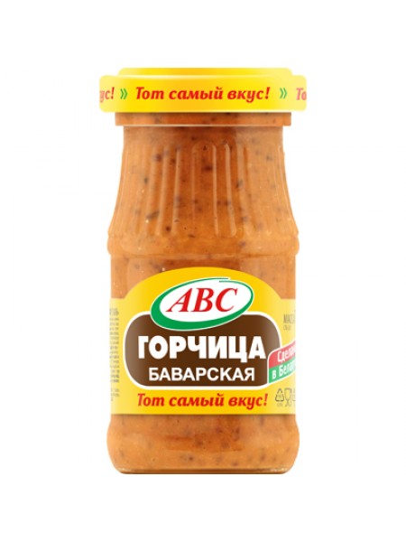 Горчица АВС Баварская 160г*15 Горчица АВС Баварская 160г*15